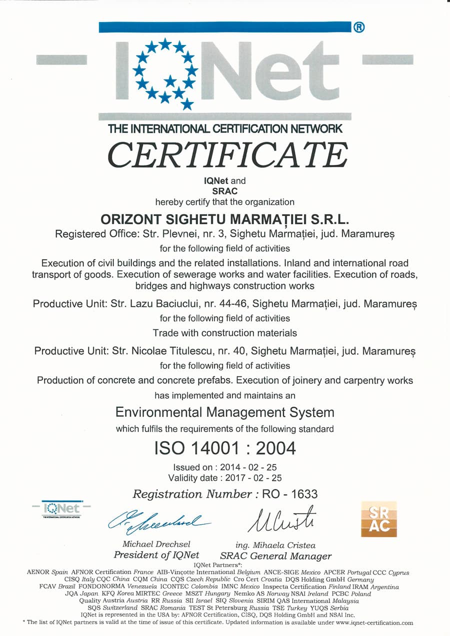 ISO 14001 : 2005