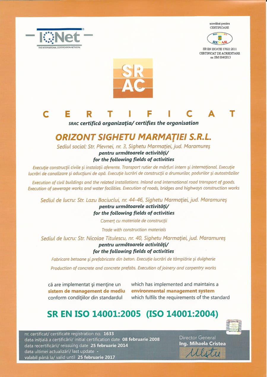 ISO 14001 : 2005