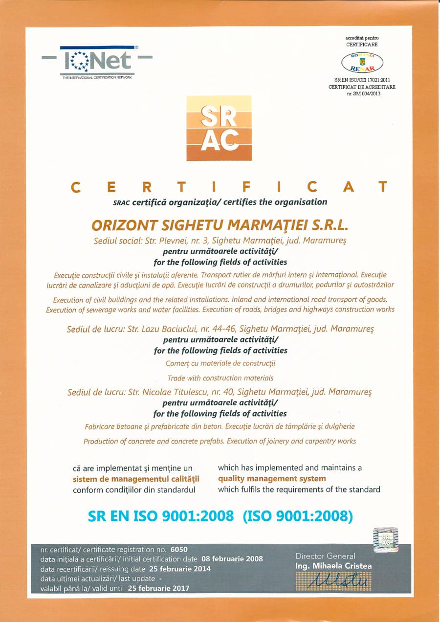ISO 9001 : 2008