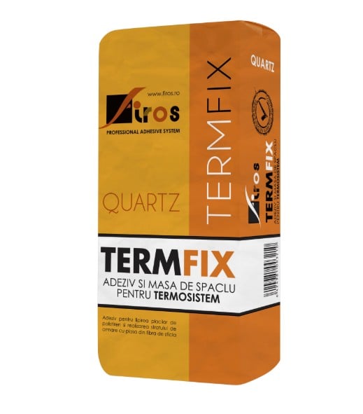 Adeziv si masa de spaclu polistiren Firos Termfix, 20 kg